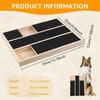 Wooden Dog Nail Scratch Board Multi-grid Dog Nail Trimming Pad  Indoor Training