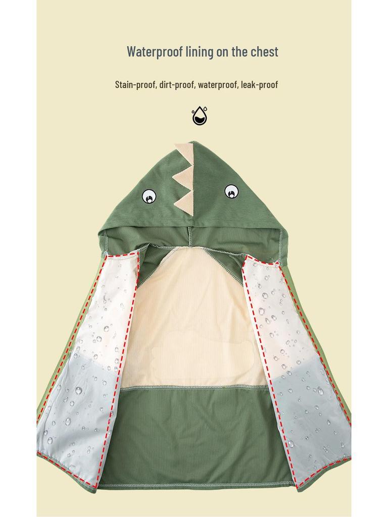 Dziecięcy Kombinezon Puchowy Średni i Duży - Plamoodporny Jesień/Zima Przedszkolne Okrycie Wierzchnie Fartuszek dla Chłopców