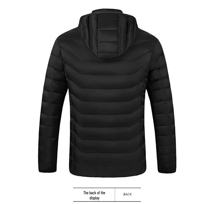 Smart Heated Cotton Jacket - Cold-Proof, Temperature-Controlled