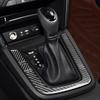 NVCNX Real Carbon Fiber Accessories for Hyundai Elantra 2017 2018 Car Thick Overlay Center Console Gear Shift Panel Button Cover Interior Trim Soft