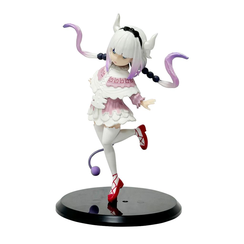 16CM Anime Panna Kobayashi Smok Smoczy KannaKamui Zabawny Kot Smok Tohru Model Zabawka Kolekcja Prezentowa Figurka Akcji Lalka Prezentowa