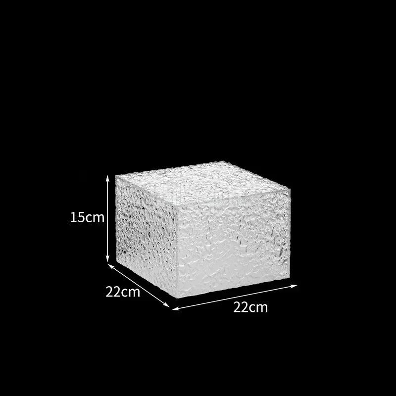 Półka na desery z akrylu Przezroczysty stół bufetowy Stojak na tace do jedzenia Stół bufetowy Stojak na przerwę na herbatę Stojak na ciasto Wyświetlacz Naczynia Talerze