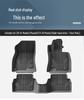 TPE All-Weather Trunk Mats for 2019-2025 Mazda3/CX-30