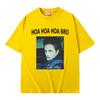 Movie Series Twilight Edward Cullen Hoa Hoa Hoa Bro T Shirt Robert Pattinson Funny Meme Tshirts Unisexs Casual Oversized Tshirt