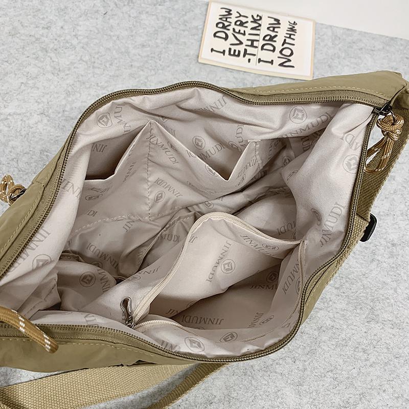 Women's Waterproof Nylon Crossbody Bag Men's Large Capacity Shoulder Bag