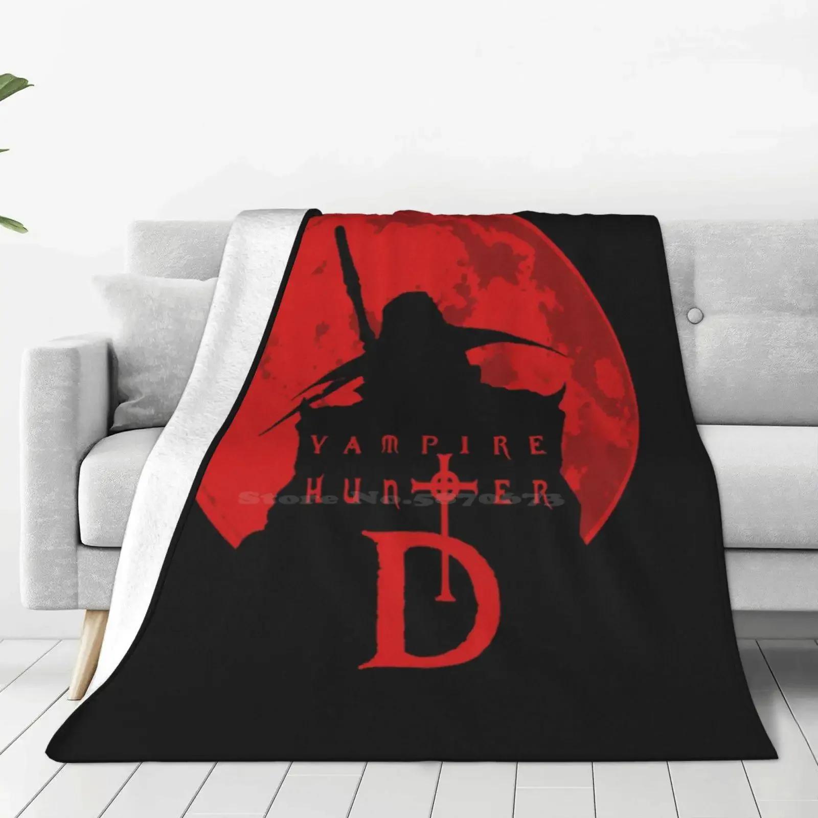 Lord Vampire Hunter D Film Anime Poster Air Conditioning Soft Blanket Vampire Hunter D Film Series Japanese Hideyuki Kikuchi 75X95CM