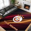Crystal Velvet Rug Custom Name Text, Soft Non Slip Floor Mat Home DecorGalatasaray FC