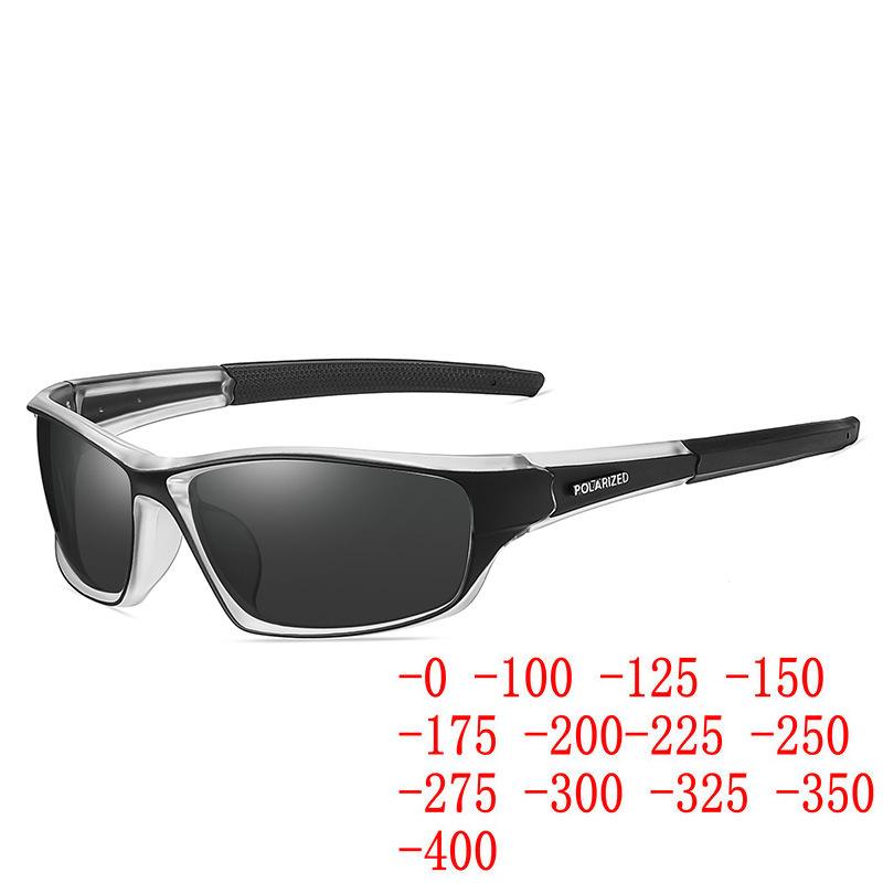Sports Cycling Driving Polarized Night Vision Sunglasses For men Myopia Sunglasses Custom Made Prescription Sunglasses -2.0 NX