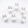 Bamboo Yao Jewelry Super Cute Rabbit Small Hair Clip for Women's Half Updo