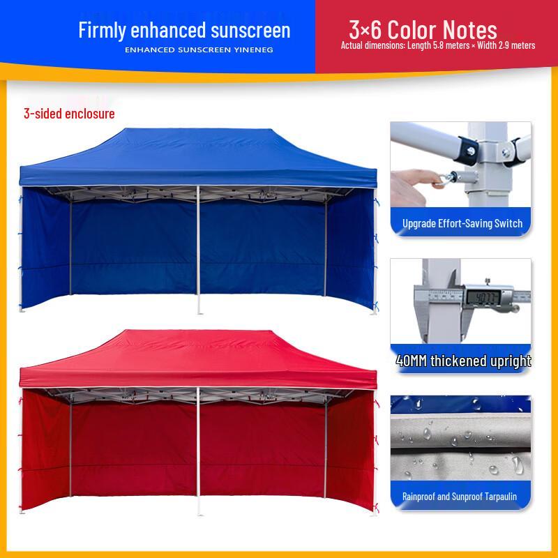 Heavy-Duty Outdoor Folding Canopy Tent