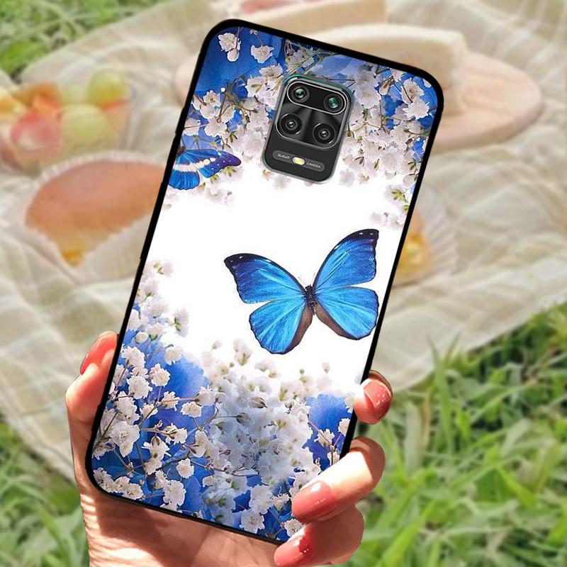 For Xiaomi Redmi Note 9 Cases Soft TPU Silicon Cartoon Phone Back Cover On Redmi Note 9 Pro Coque Note 9s Note 9 s Bumper Fundas