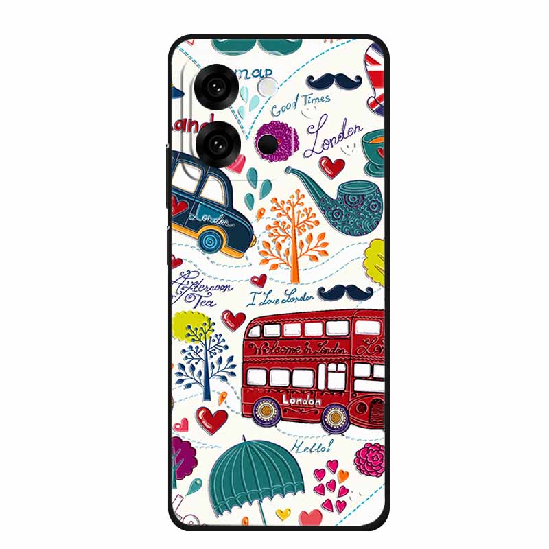 3D Emboss Case For OnePlus 13T 2025 Phone Case 13 T Coque Flowers Silicone Soft Back Cover For OnePlus 13s 2025 Case 13 s Funda