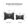 NTSM5 Motorcycle Sticker/Car Seat Headrest Auto Logo Neck Pillow For BMW M Performance E60 E46 E90 E39 E87 E36 E92 E70 E91 X3 X5 X1 X2