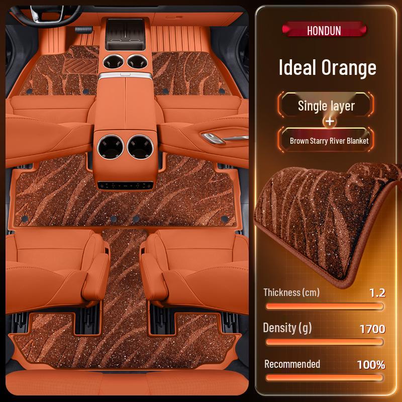 Ideal i8 Floor Mats TPE2025: New Car Interior Carpet Accessories Set
