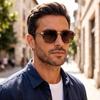 Vintage Round Sunglasses for Women Men Fashionable Glasses Retro Geometric Round Frame Simple Design UV400 Protection Men Women