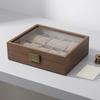 Wooden Watch Box with 10 Slots Soft for Collectors