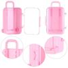Niedriger Mini-Rollkoffer Persönlichkeit Hochzeits-Süßigkeitenbox Kleiner Gepäck-Trolley Koffer Puppenhaus Handtasche Modell Verpackungskoffer