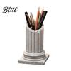 3D Printed Pen Design Organizer Roman Holder Pillar Cup Vintage Column Stationery Container Decorative Pencil Box for Home Office