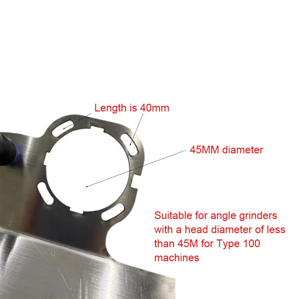 100 Type Angle Grinder Stand for Tile 45° Chamfer Cutting Metal Ceramic Tile Chamfering Frame Portable 45 °Angle Grinder Support