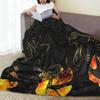 Anubis Bastet Ancient Egyptian Mythology Culture Blankets Multi-function Fleece Throw Blanket for Bedroom Throws Bedspread Quilt