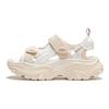 LiNing Soft Coca Donna Morbide Rimbalzo Spesso Suola Spessa Sandali a Ciabatta Bianco Latte Grigio Roccia AGUU002-3