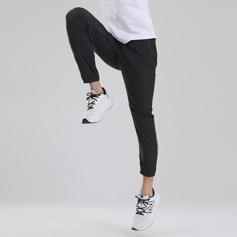 Herren Quick-Dry Tapered Laufhose - Frühling/Sommer Marathon & Fitness Trainingshose