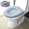 1-6pcs Household Stretchable Toilet Seat Mat Thicker Bathroom Toilet Seat Cover Pads Soft Comfortable Toilet Seat Cushion Cover