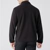 Men's Solid Color Zipper Pocket Work Jacket Men's Casual Lambskin Fleece Jacket