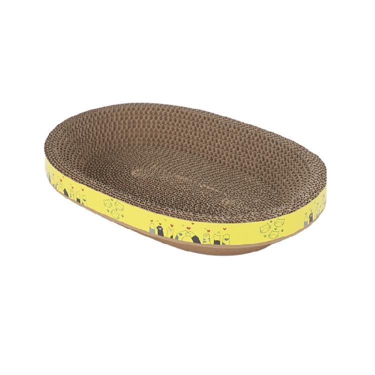 Scratch Pad Cat Scratching Lounge Bed Sofa Cat Scratch Couch Bed for Indoor Cats M