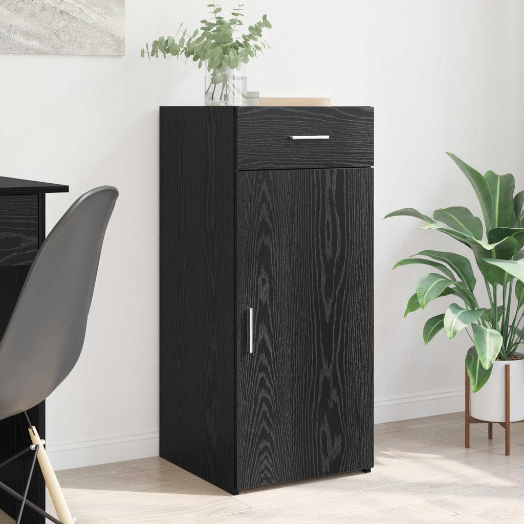 Storage Cabinet Black Oak 40 x 42.5 x 93 cm