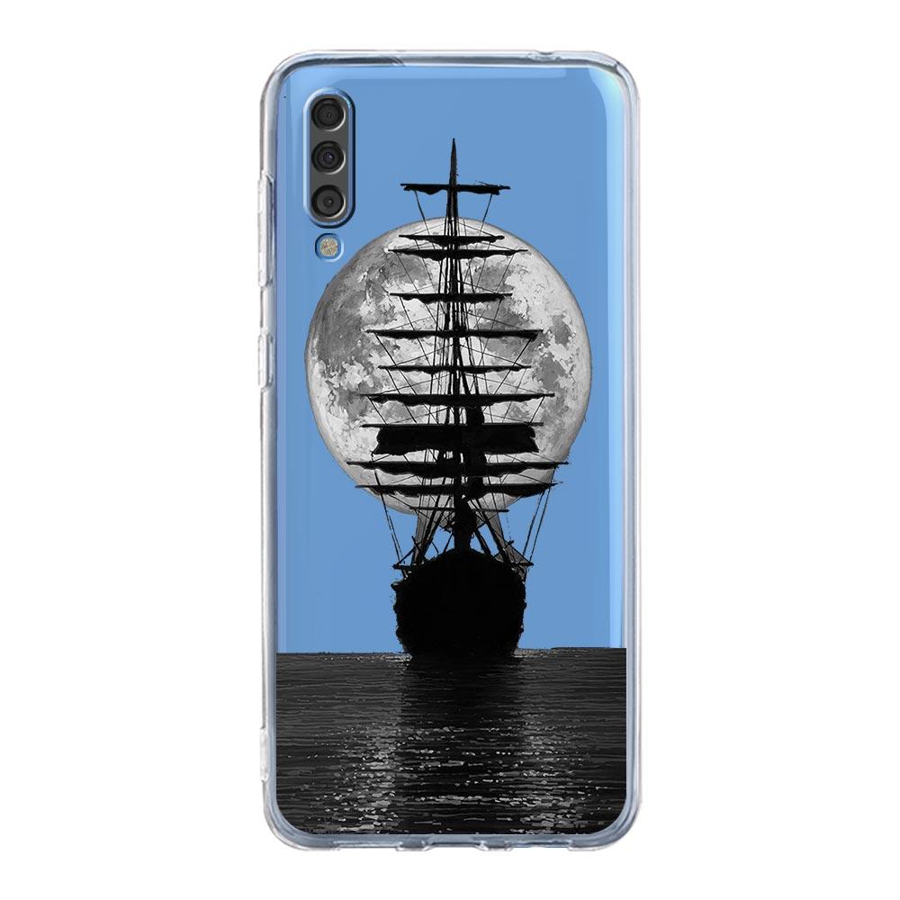 Funny Sun Moon Angel Eyes Phone Case For Samsung Galaxy A12 A32 4G A50 A70 A20E A20S A10S A22 A30 A40 A52 A72 5G A02S A04S Cover