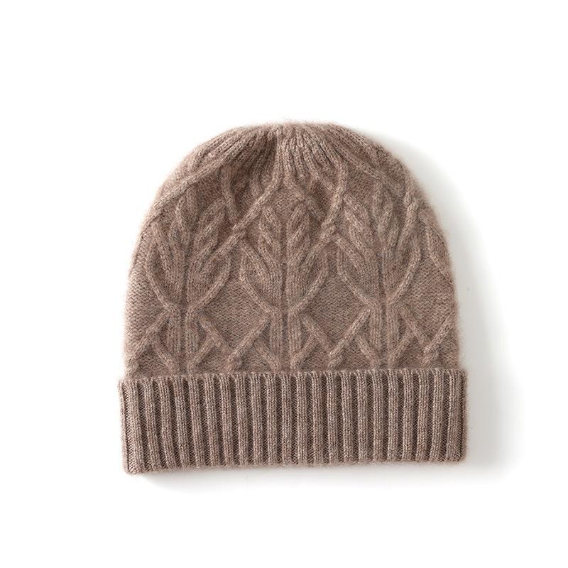 Soft Cashmere Hat Autumn and Winter New Style Unisex Casual Ear Protection Cuff Hat Fashionable Knitted Hat