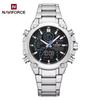 NAVIFORCE Business Original New NF 9278 Men's Watch Waterproof Digital Fashion Night Light Men's Watch Classic Business Watch