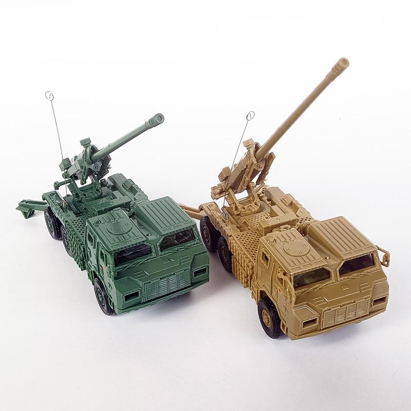 4D Assembly  Model Toy 1/72 Chinese Pcl-181 Car Mounted Howitzer Glue Free Quick Assemble Model Boy  Toy