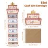 Money Birthday Card Birthday Cash Envelopes Folding Cash Holder Greeting Envelop Creative Money Box Folding Cash Gift Envelope