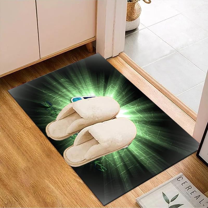 Seahawks Team Spirit Rug Game Carpet, Floor Mat for Bedroom Living Room Entryway Rug, Home Decor Idea Gift for Christmas Birthday