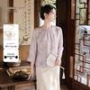 cloud pink butterfly shadow 16 momme silk