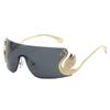 JYL TS Sunglasses UV Protection Frameless Metal Leopard/3610