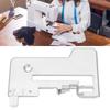 Precise Structure Hole Sewing Needle Plate Durable Stable Stitching Replacement Part Precision Iron for SergerS0230