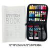 Handmade Stitching Tutorial Journal Cotton Linen Page Multiple Sewing Guide Travel Friendly