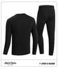 Men's Smart Heated Hoodie & Pants Set - USB Dual Control Carbon Fiber, 18-Zone Warm Cotton Outdoor Wear