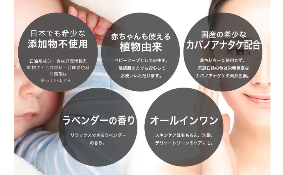 Tenkei quality soap 80g