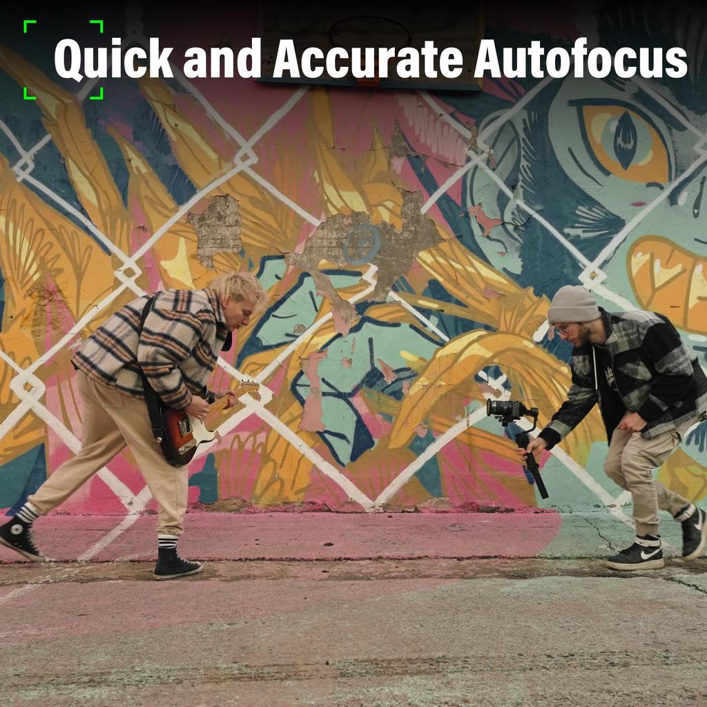 SIRUI Sniper 33mm Autofocus Camera Lens for Series Lens, F1.2 Wide-Angle APS-C A5, A6, A7, FX, A9, ZV-E (E-Mount, Black)