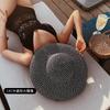 Ins Vacation Seaside Beach Hat Women Summer Big Brim Sun Hat Retro Hepburn Sunscreen Sunshade Bucket Hat