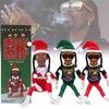 Playful Snoop On A Stoop Hip Hop Lovers Resin Elf Doll Decoration For Joyful Christmas Celebrations