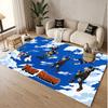 Custom Name Crystal Velvet Rug,My Hero Academia Comfortable Anti Slip Floor Mat For Room Decoration