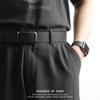 Men's Tactical Belt: Student Style, Automatic Buckle Canvas Nylon, Versatile for Casual Overalls