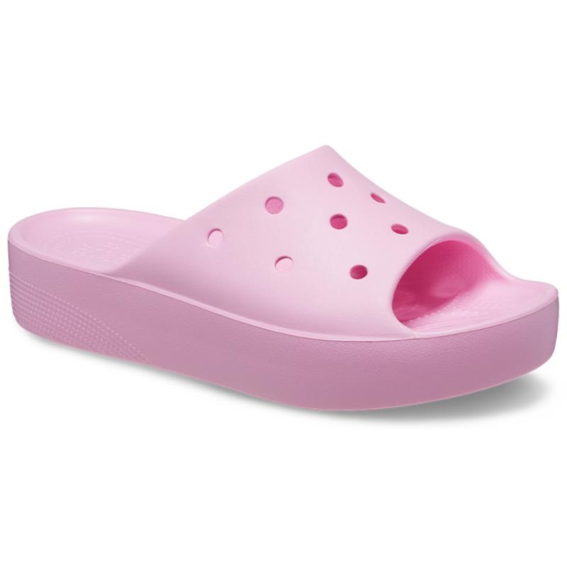 Crocs Klassische Clogs Plateau-Sandalen 'Pink' Damen