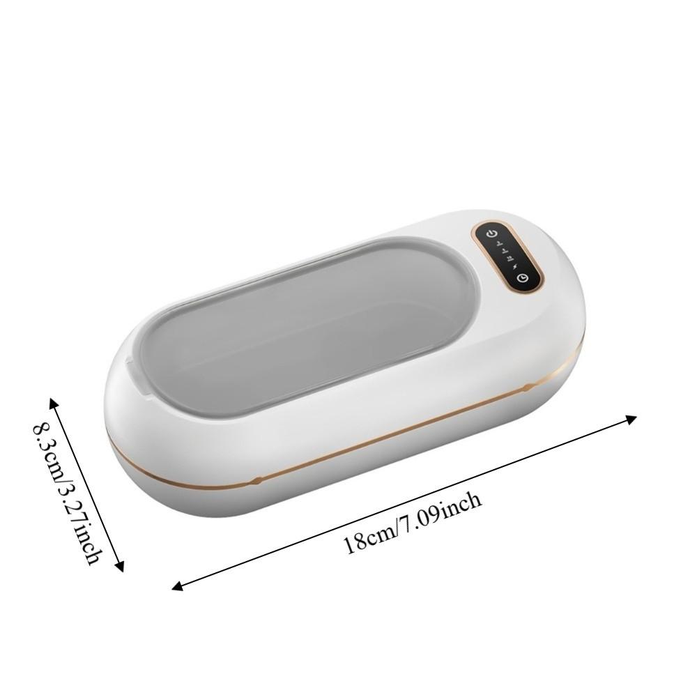 3 modes Versatile Ultrasonic Cleaning Machine Vibration Wash Cleaner for Ring Glasses Makeup Brush