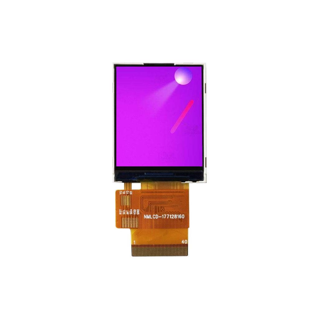 1.8" LED LCD Smartwatch Display Module - Industrial Control HD Screen with Serial Port and High Brightness